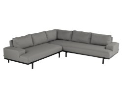 Narożnik na taras LUCAS obicie Sunbrella SZARE Hartman