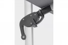 Parasol obrotowy noga aluminium anodowane poszycie szare INES 3x3 