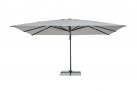 Parasol obrotowy aluminiowy antracyt poszycie jasnoszare INES 3x4 