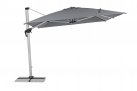 Parasol obrotowy noga aluminium anodowane poszycie szare INES 3x4