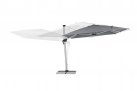 Parasol obrotowy noga aluminium anodowane poszycie szare INES 3x4