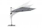 Parasol obrotowy noga aluminium anodowane poszycie szare INES 3x4