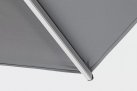 Parasol obrotowy noga aluminium anodowane poszycie szare INES 3x4