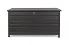 Graitowa akrzynia ogrodowa na kółkach aluminiowa ATLANTIC 155x97x83 cm Bizzotto
