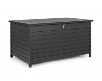 Graitowa akrzynia ogrodowa na kółkach aluminiowa ATLANTIC 155x97x83 cm Bizzotto