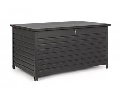 Graitowa akrzynia ogrodowa na kółkach aluminiowa ATLANTIC 155x97x83 cm Bizzotto