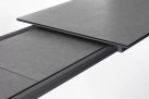 Rozkładany stół ogrodowy aluminiowy grafitowy OTAVIO blat ceramiczny