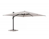 Parasol obrotowy pochylany 2 płaszczyzny alu grafit poszycie szarobeżowe ARIES 3x3Parasol obrotowy pochylany 2 płaszczyzny alu grafit poszycie szarobeżowe ARIES 3x4