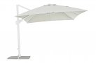Biały parasol ogrodowy obrotowy i pochylany 4x3 EDEN bizzotto