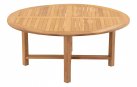 Okrągły stół Ø180 cm RUONDO z drewna teakowego