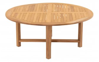 Okrągły stół Ø180 cm RUONDO z drewna teakowego