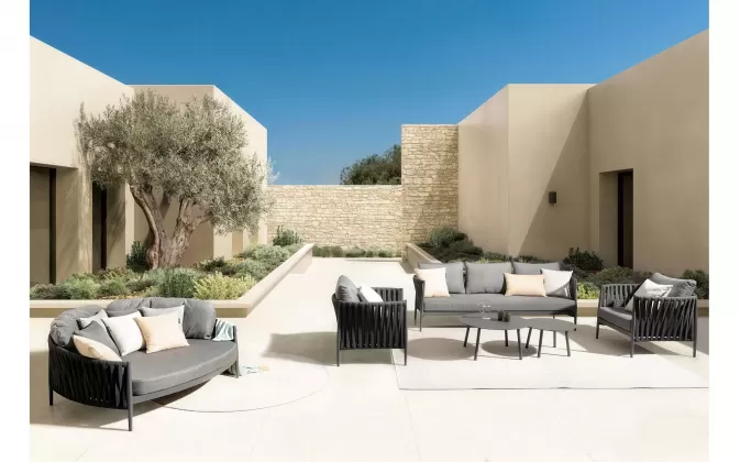 Kolekcja mebli ogrodowych JACINTA antracyt