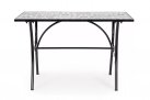 Prostokątny stolik bistro kawiarniany 120x80 cm z blatem kafle ceramicznym MYKONOS bizzottobizotyo