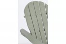 Składany fotel półlezak klasyczny FILADELFIA ZIELONOSZARY drewno akacji bizzotto