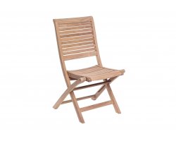 Składane krzesło na taras z drewna teakowego MARYLAND