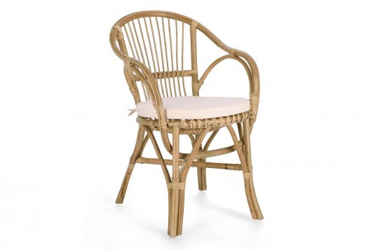 Krzesło ogrodowe z rattanu BARINA Bizzotto