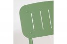 Dwuosobowy komplet stołowy do kawiarni YVONNE zielony