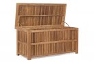 Skrzynia ogrodowa NOEMI z drewna akacji 130x55x59 cm