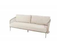 Ekskluzywna sofa wypoczynkowa na taras beżowa PUCCINI 4SO