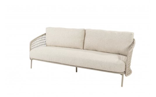Ekskluzywna sofa wypoczynkowa na taras beżowa PUCCINI 4SO Ekskluzywna sofa wypoczynkowa na taras beżowa PUCCINI 4SO