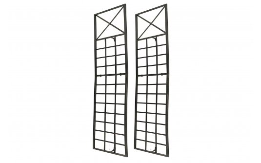 Krata ścienna na rośliny pnące TRAJANO metalowa kolor brąz metaliczny Krata ścienna na rośliny pnące TRAJANO metalowa kolor brąz metaliczny