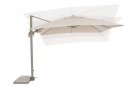 Parasol z noga boczną SARAGOZZA 3x3 bezowy pochylany