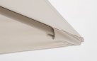 Parasol z noga boczną SARAGOZZA 3x3 bezowy pochylany