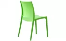 Sztaplowane krzesło ogrodowe z tworzywa sztucznego SELEDYNOWE