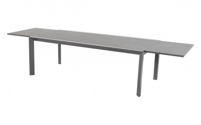 Grafitowy stół ogrodowy rozkładany 220-340 z ceramicznym blatem CALIFORNIA Hartman