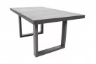 Stół kawowy grafitowy blat ceramiczny PRATO 140x85x67 cm
