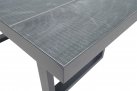 Stół kawowy grafitowy blat ceramiczny PRATO 140x85x67 cm