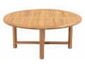 Okrągły stół Ø180 cm RUONDO z drewna teakowego