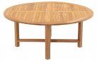 Okrągły stół Ø180 cm RUONDO z drewna teakowego