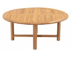 Okrągły stół Ø180 cm RUONDO z drewna teakowego