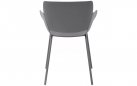 GRAFITOWE Krzesło ogrodowe ALPE z siedziskiem polipropylen / nogi metal 