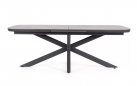 Rozkładany grafitowy aluminiowy stół na taras PASCAL 200-260 z blatem kamiennym 