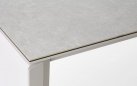 Beżowy stół ogrodowy aluminiowy OTAVIO 180 cm  z ceramicznym blatem 