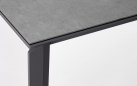 grafitowy stół ogrodowy aluminiowy OTAVIO 180 cm  z ceramicznym blatem 