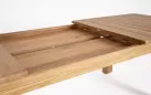 Stół teakowy obiadowy z rozkładanym blatem ZORRITOS 220-300 cm drewno recyklingowane.