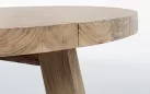 Okrągły stolik kawowy BOLIVAR Ø80 z drewna teak recyklingowanego