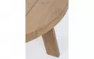 Okrągły stolik kawowy BOLIVAR Ø80 z drewna teak recyklingowanego