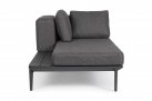 Szara sofa podwójna modułowa nowoczesna na taras MATRIX bizzotto