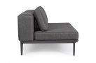 Szara sofa podwójna modułowa nowoczesna na taras MATRIX bizzotto