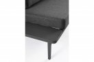 Szara sofa podwójna modułowa nowoczesna na taras MATRIX bizzotto