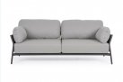Nowoczesna sofa na taras aluminiowa ciemnoszara PARDIS bizzotto