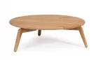 Okragły stolik kawowy teak Ø90 cm EULARIA bizzotto