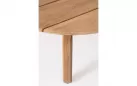 Okragły stolik kawowy teak Ø90 cm EULARIA bizzotto