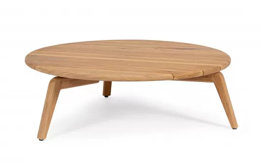 Okragły stolik kawowy teak Ø90 cm EULARIA bizzotto Okragły stolik kawowy teak Ø90 cm EULARIA bizzotto