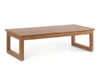 Stolik kawowy EVORA 1200x60 cm prostokątny drewno teak premium