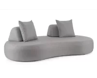 Ciemnoszara sofa nowoczesna na taras Olfein PIPER bizzotto